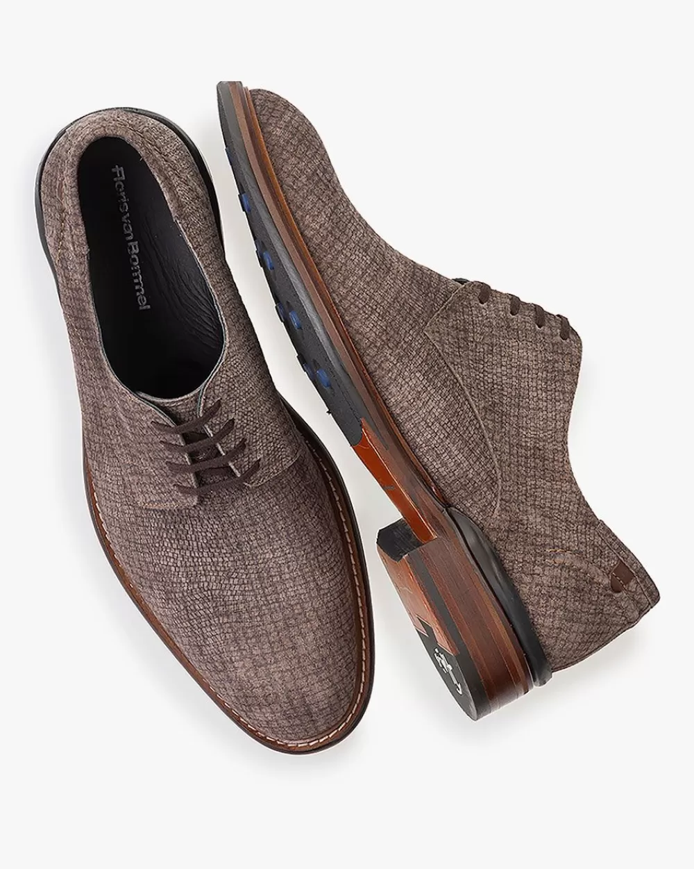 Floris van Bommel De Bauer 02.01<Heren Office Casual | Veterschoenen