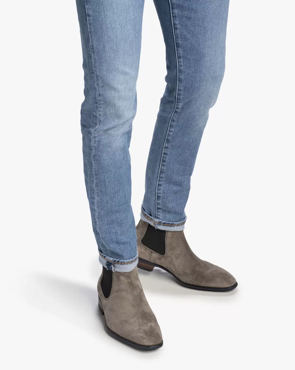 Floris van Bommel De Slimmer 01.10<Heren Office Casual | Chelsea boots