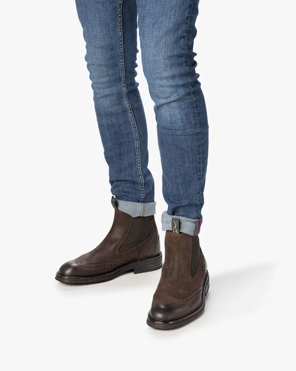 Floris van Bommel De Zeker 02.02<Heren Brogues | Chelsea boots