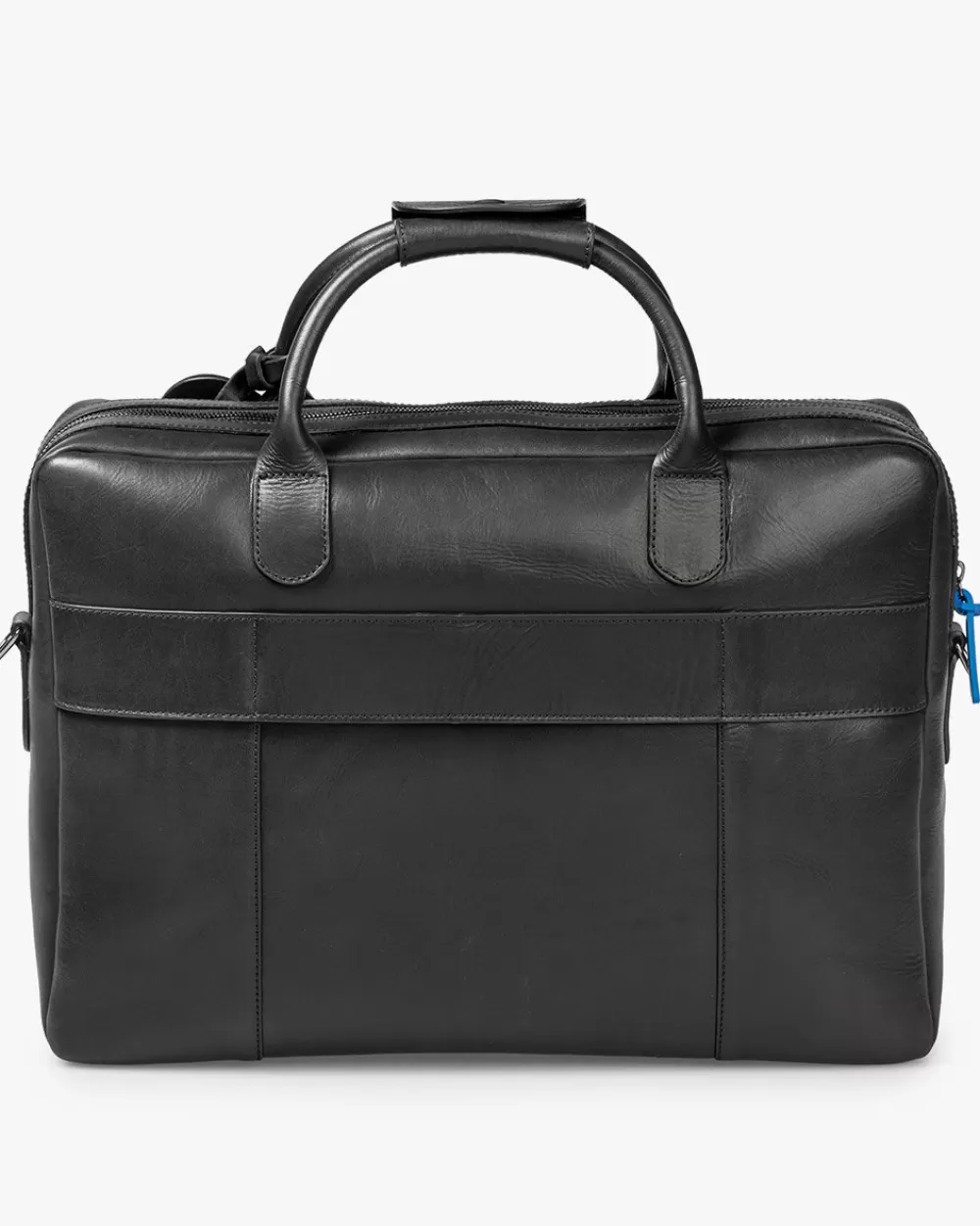 Floris van Bommel Office bag leer zwart<Heren Tassen